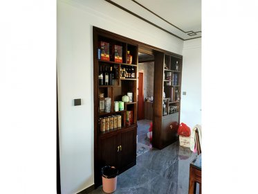 山東實(shí)木櫥柜家具訂購案例展示