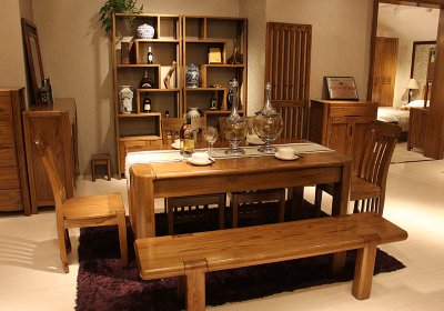 實(shí)木餐廳組合
