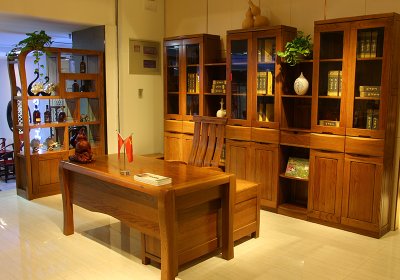 書桌書柜組合